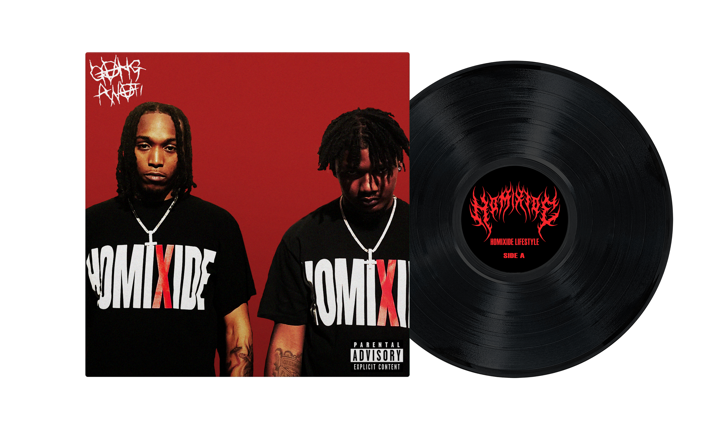 "Homixide Gang" Anniversary Vinyl - Red Jacket